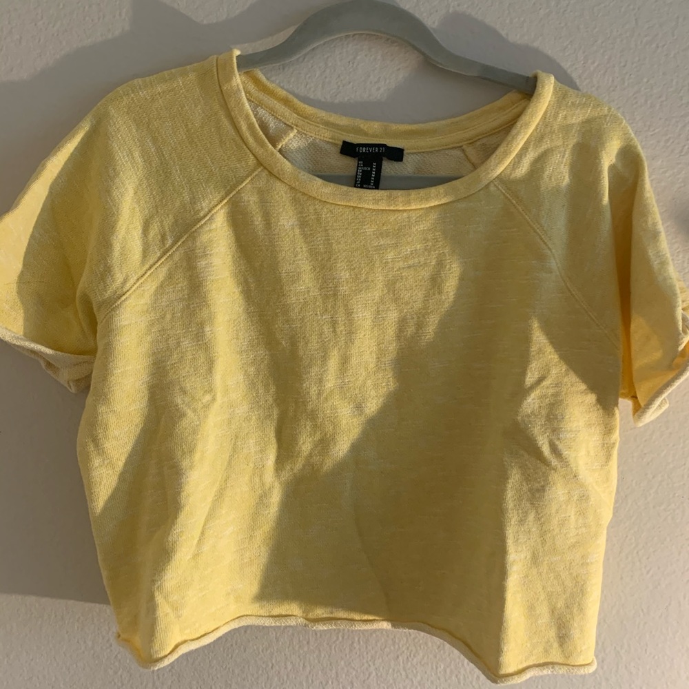 F21 Cropped Tee